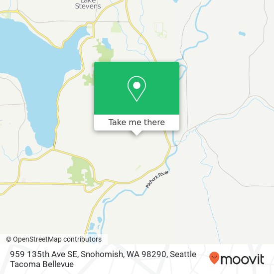 Mapa de 959 135th Ave SE, Snohomish, WA 98290