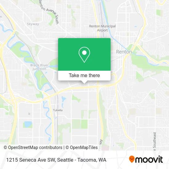 Mapa de 1215 Seneca Ave SW