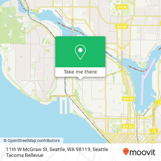 11th W McGraw St, Seattle, WA 98119 map