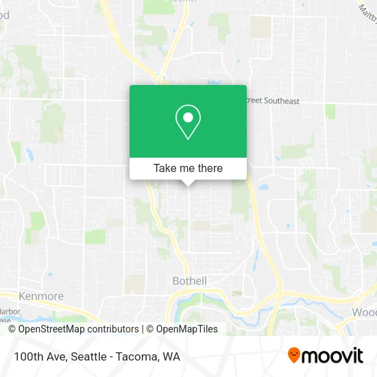 100th Ave map