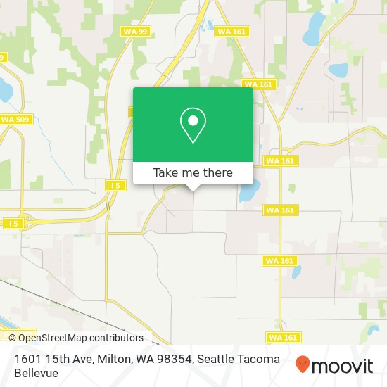 1601 15th Ave, Milton, WA 98354 map