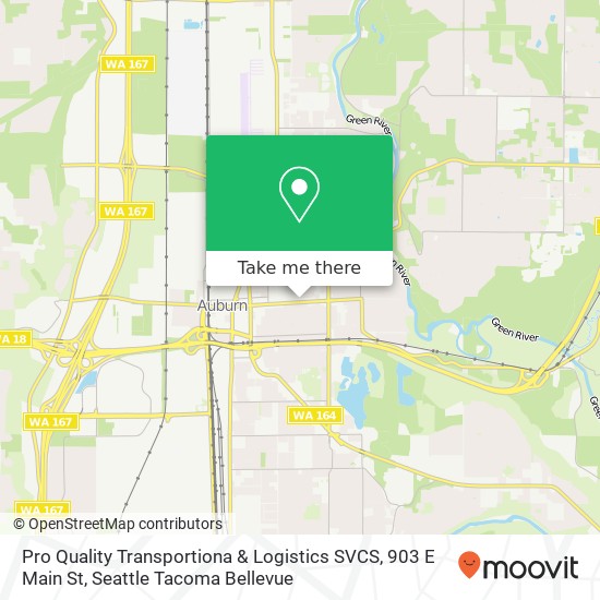 Mapa de Pro Quality Transportiona & Logistics SVCS, 903 E Main St