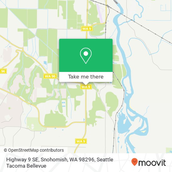 Mapa de Highway 9 SE, Snohomish, WA 98296