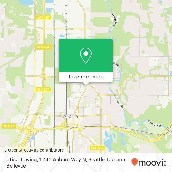 Utica Towing, 1245 Auburn Way N map