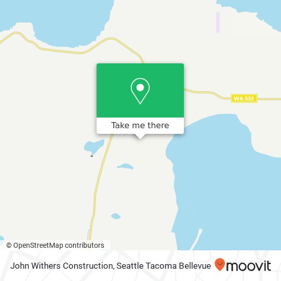 John Withers Construction map