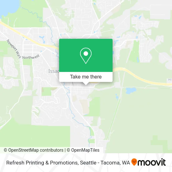 Mapa de Refresh Printing & Promotions
