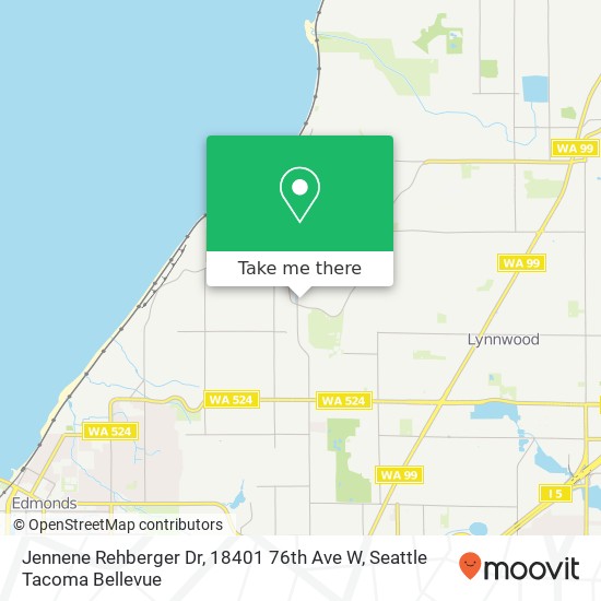 Jennene Rehberger Dr, 18401 76th Ave W map