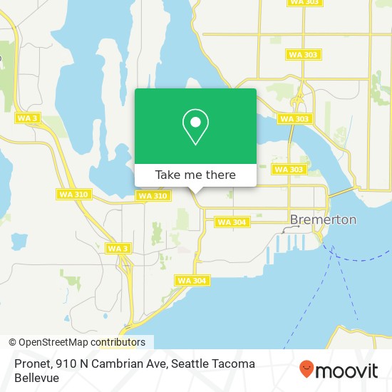 Pronet, 910 N Cambrian Ave map