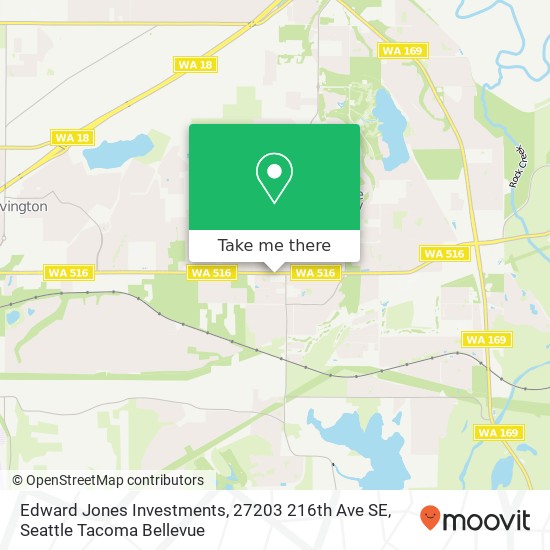 Edward Jones Investments, 27203 216th Ave SE map