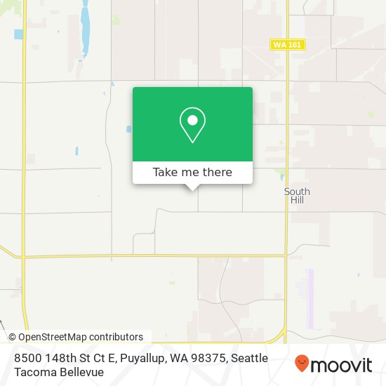 8500 148th St Ct E, Puyallup, WA 98375 map