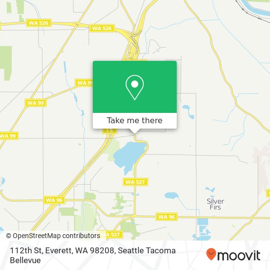 Mapa de 112th St, Everett, WA 98208