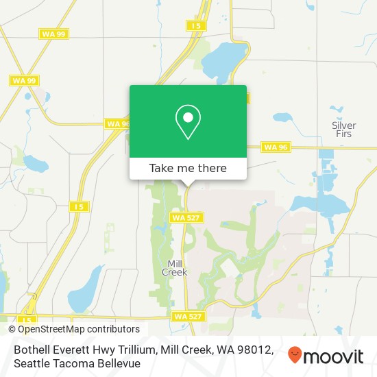 Bothell Everett Hwy Trillium, Mill Creek, WA 98012 map
