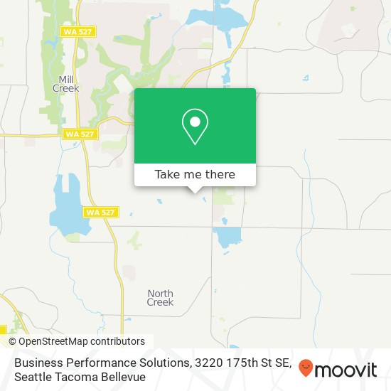 Mapa de Business Performance Solutions, 3220 175th St SE