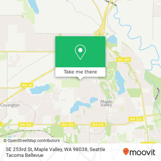SE 253rd St, Maple Valley, WA 98038 map