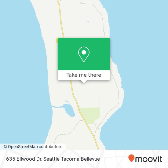 Mapa de 635 Ellwood Dr, Coupeville, WA 98239