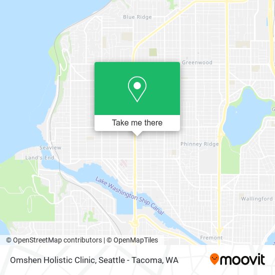 Mapa de Omshen Holistic Clinic