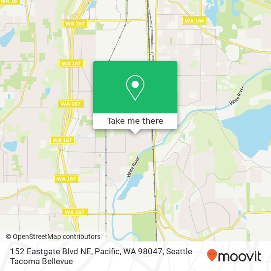 152 Eastgate Blvd NE, Pacific, WA 98047 map