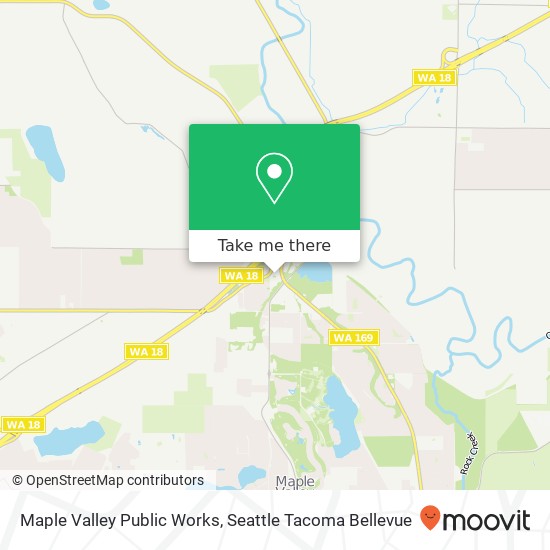 Mapa de Maple Valley Public Works