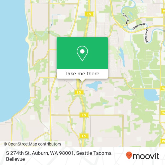 S 274th St, Auburn, WA 98001 map