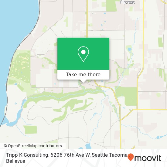 Tripp K Consulting, 6206 76th Ave W map