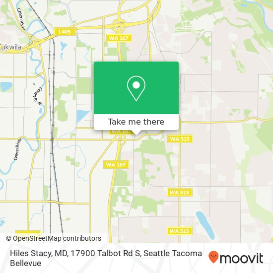 Mapa de Hiles Stacy, MD, 17900 Talbot Rd S
