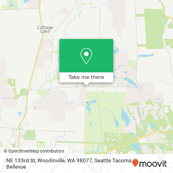 NE 133rd St, Woodinville, WA 98077 map