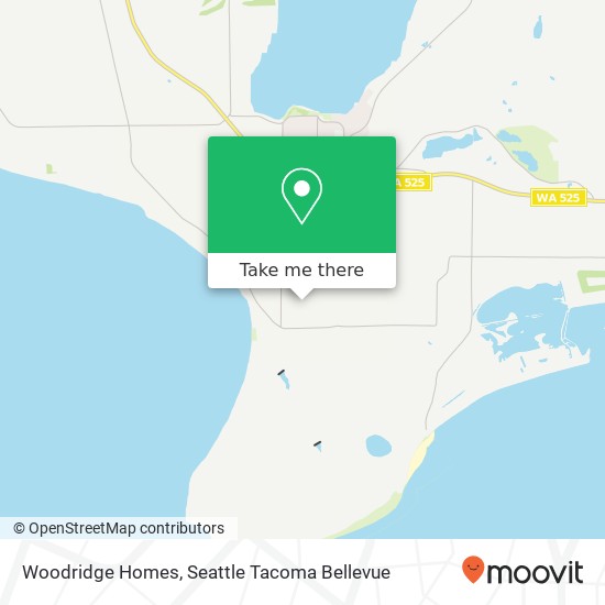 Mapa de Woodridge Homes