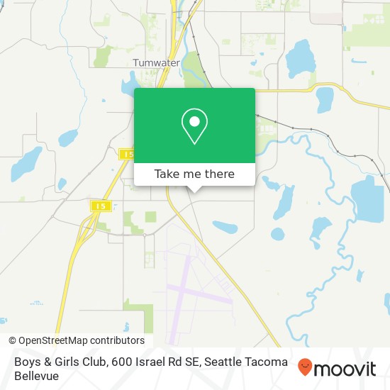 Boys & Girls Club, 600 Israel Rd SE map