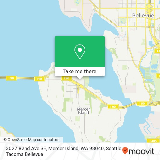 3027 82nd Ave SE, Mercer Island, WA 98040 map