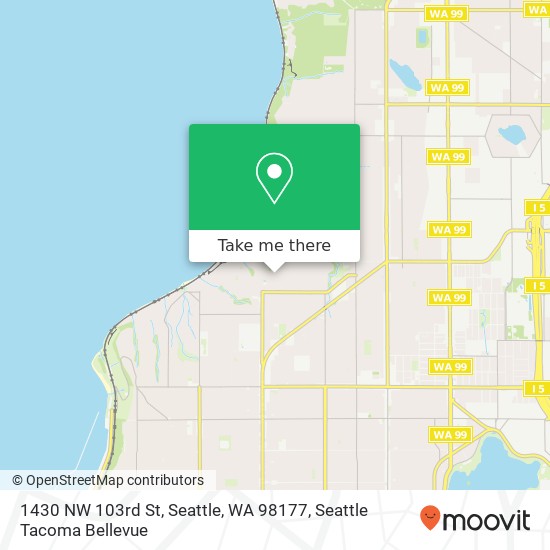 1430 NW 103rd St, Seattle, WA 98177 map