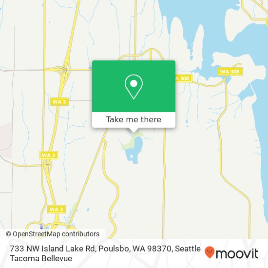 733 NW Island Lake Rd, Poulsbo, WA 98370 map