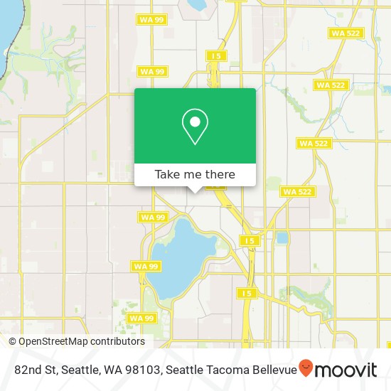 82nd St, Seattle, WA 98103 map