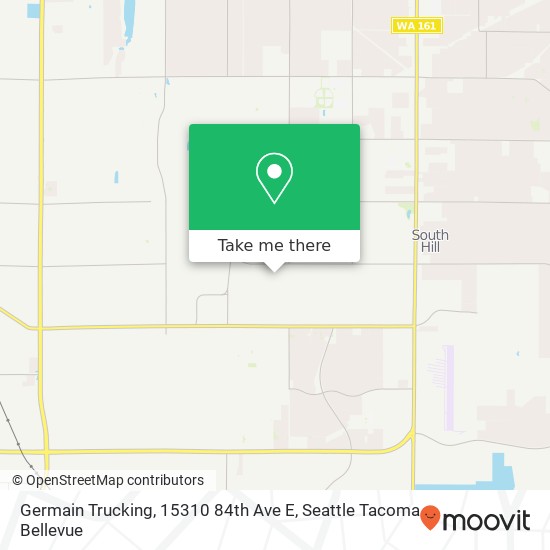 Germain Trucking, 15310 84th Ave E map