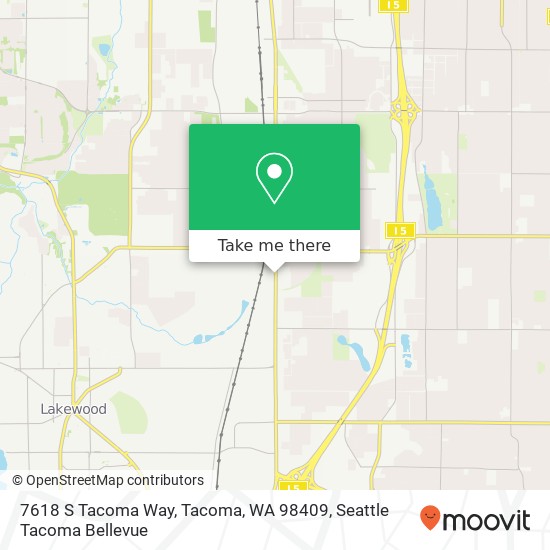 7618 S Tacoma Way, Tacoma, WA 98409 map