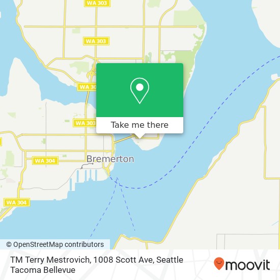 TM Terry Mestrovich, 1008 Scott Ave map