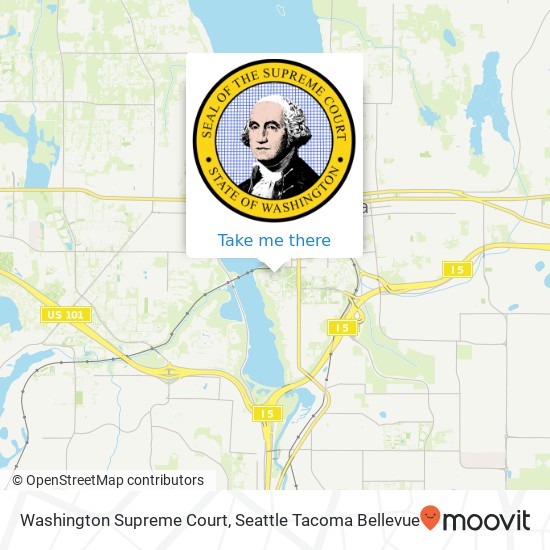 Washington Supreme Court map