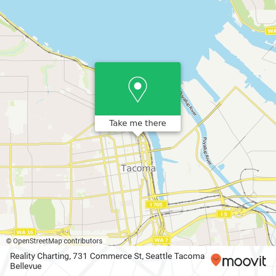 Reality Charting, 731 Commerce St map