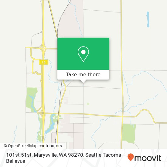 101st 51st, Marysville, WA 98270 map