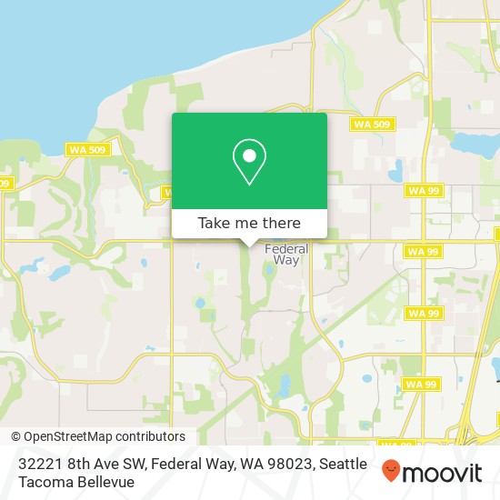 32221 8th Ave SW, Federal Way, WA 98023 map