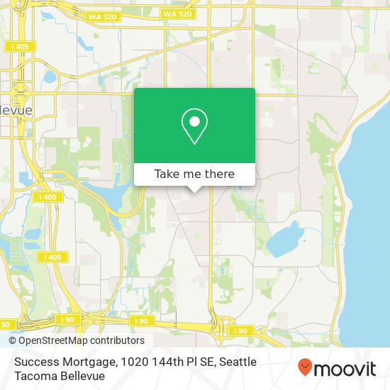 Success Mortgage, 1020 144th Pl SE map