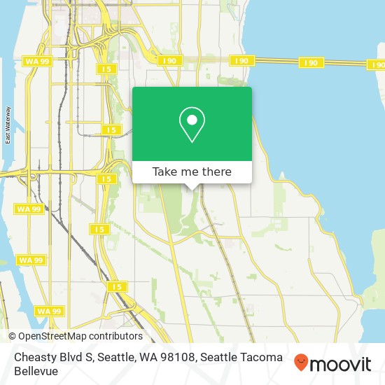 Cheasty Blvd S, Seattle, WA 98108 map