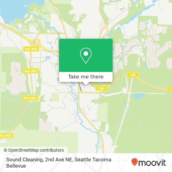 Sound Cleaning, 2nd Ave NE map