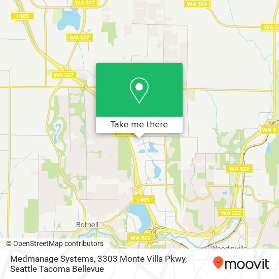 Medmanage Systems, 3303 Monte Villa Pkwy map