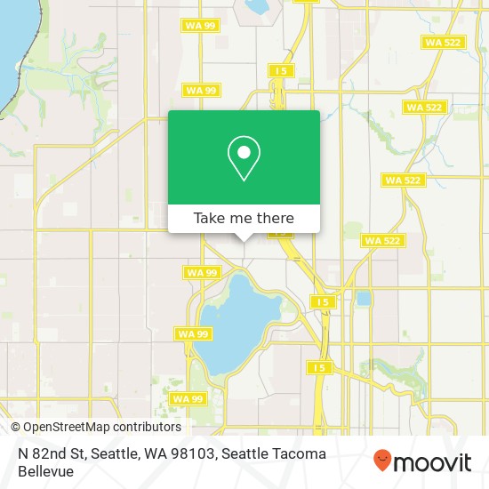 N 82nd St, Seattle, WA 98103 map
