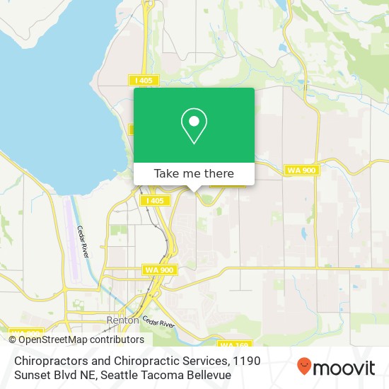 Chiropractors and Chiropractic Services, 1190 Sunset Blvd NE map