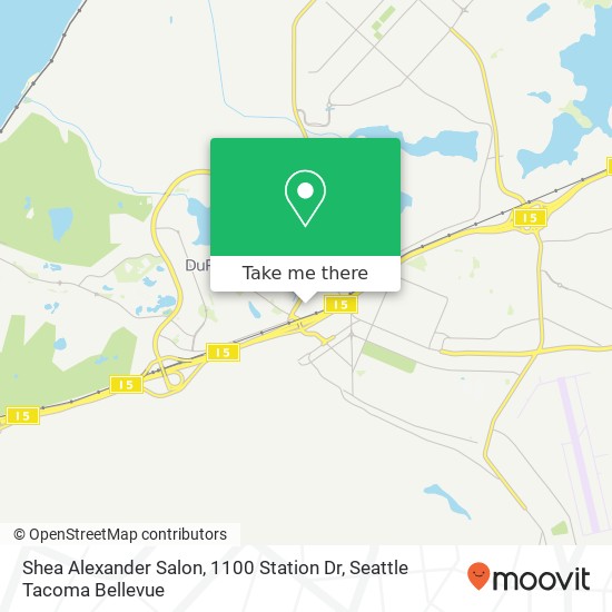 Shea Alexander Salon, 1100 Station Dr map