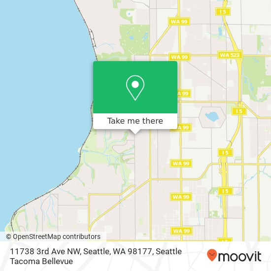 11738 3rd Ave NW, Seattle, WA 98177 map