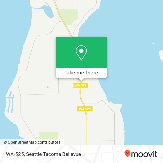 Mapa de WA-525, Greenbank, WA 98253