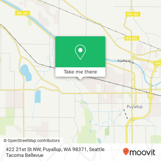 422 21st St NW, Puyallup, WA 98371 map