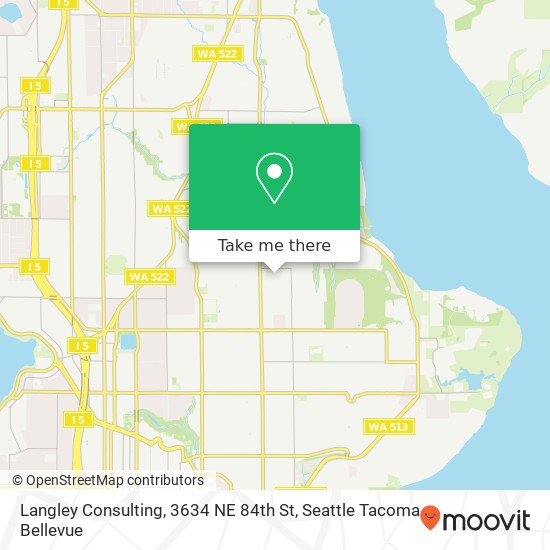 Langley Consulting, 3634 NE 84th St map